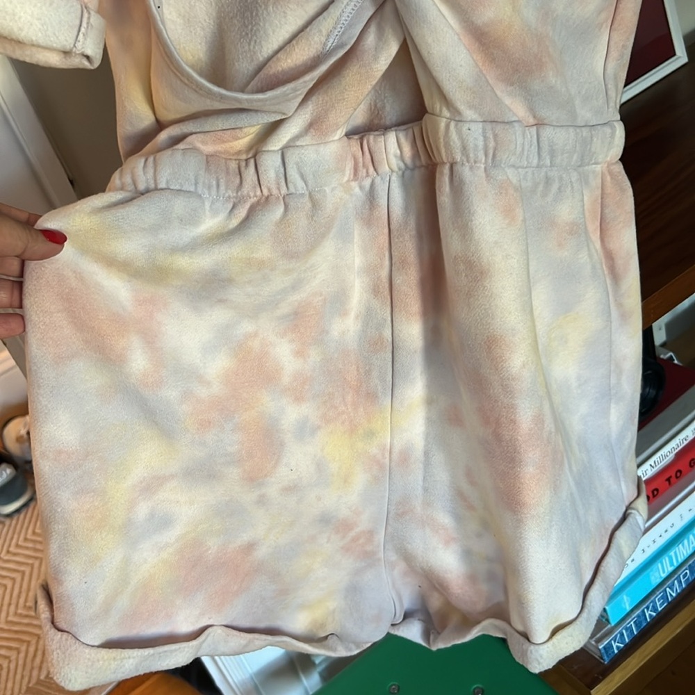 Pastel Tyedye Cotton Romper - Picture 5 of 5